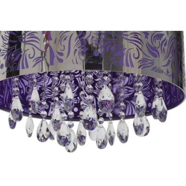 Klosz sufitowy FENICE z kryształami Ø 40 cm